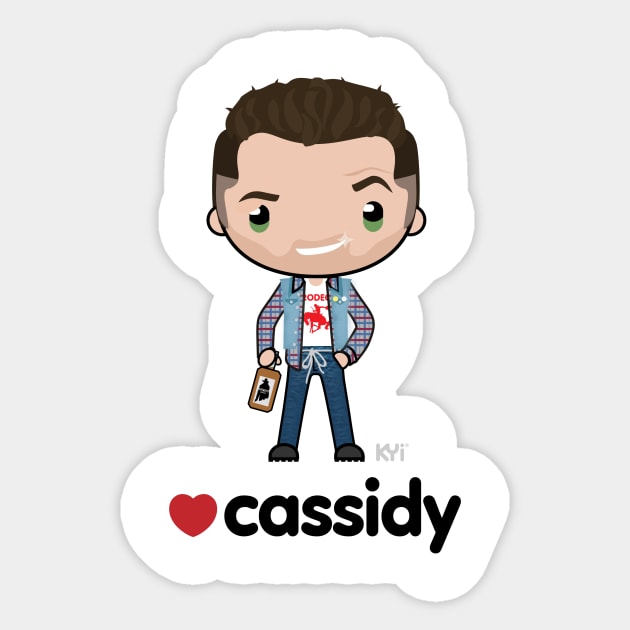 Love Cassidy - Preacher Sticker by KYi